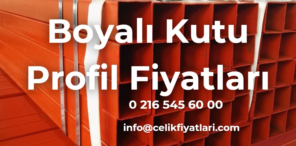 Boyalı Kutu Profil Fiyatları 1