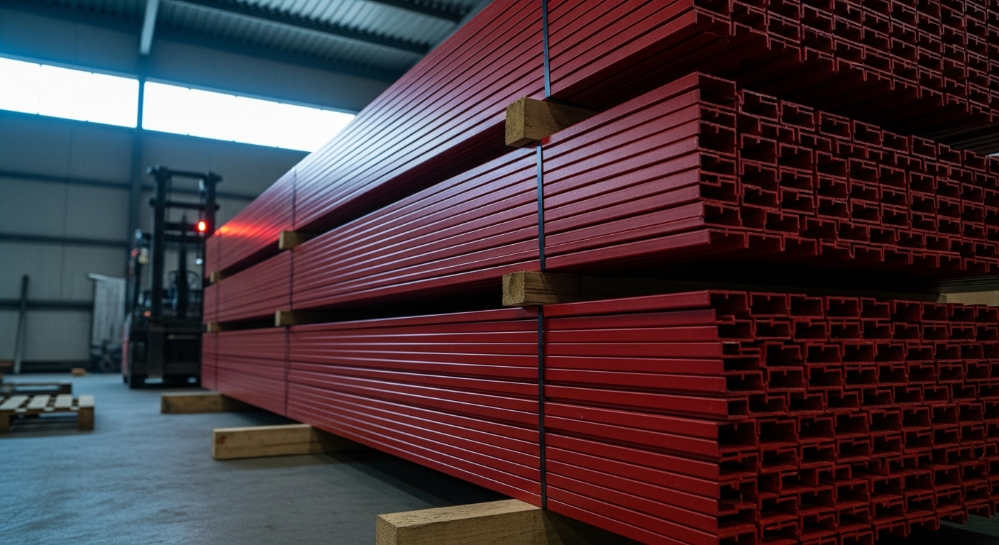 Farklı ebatlarda astarlı kutu profiller