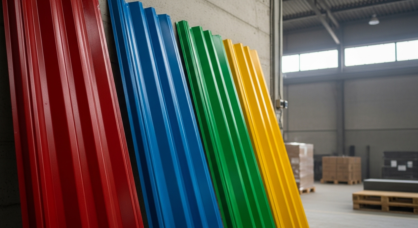 İstanbul'da Boyalı Trapez Sac Depolama ve Satışı