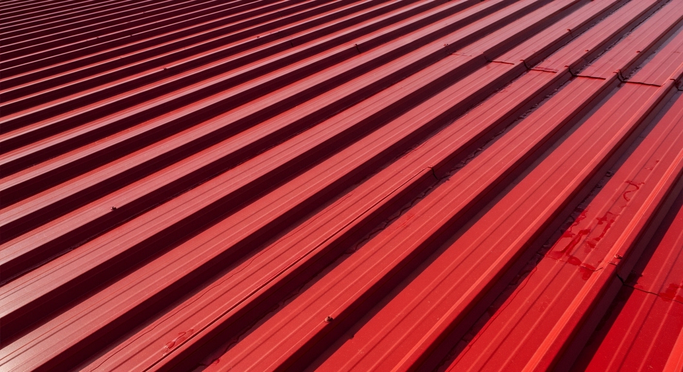 İstanbul bölgesinde tamamlanmış bir çelik çatı projesi