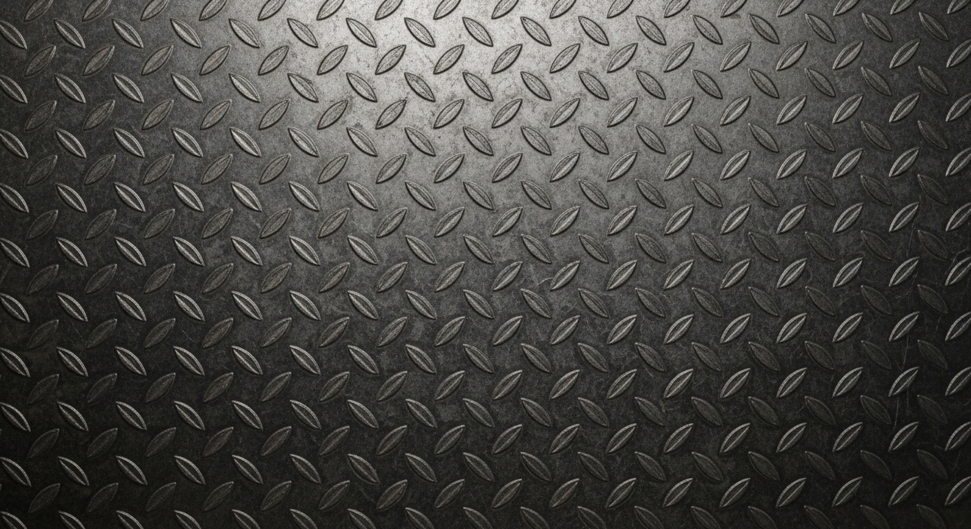 Stoktaki baklava desenli çeta sac levhalar