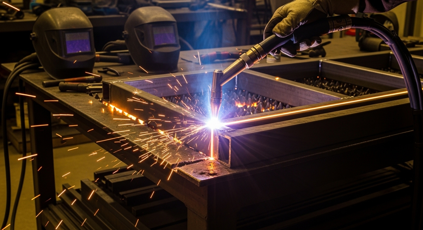 Gebze'de CNC plazma metal kesim atölyesi