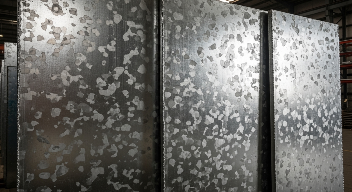 İstanbul bölgesindeki galvanil sac stokları