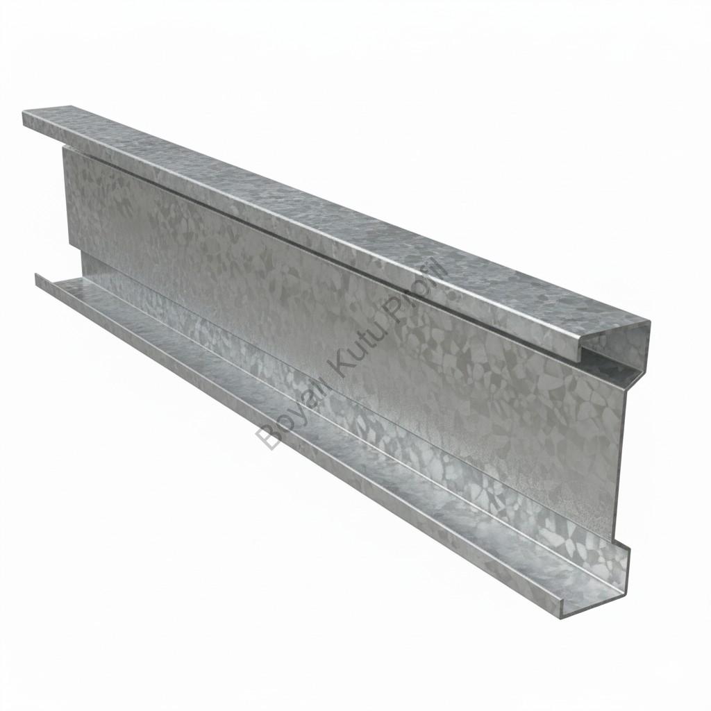 Sigma Çelik Profil 1 Galvaniz Sigma Çelik profil