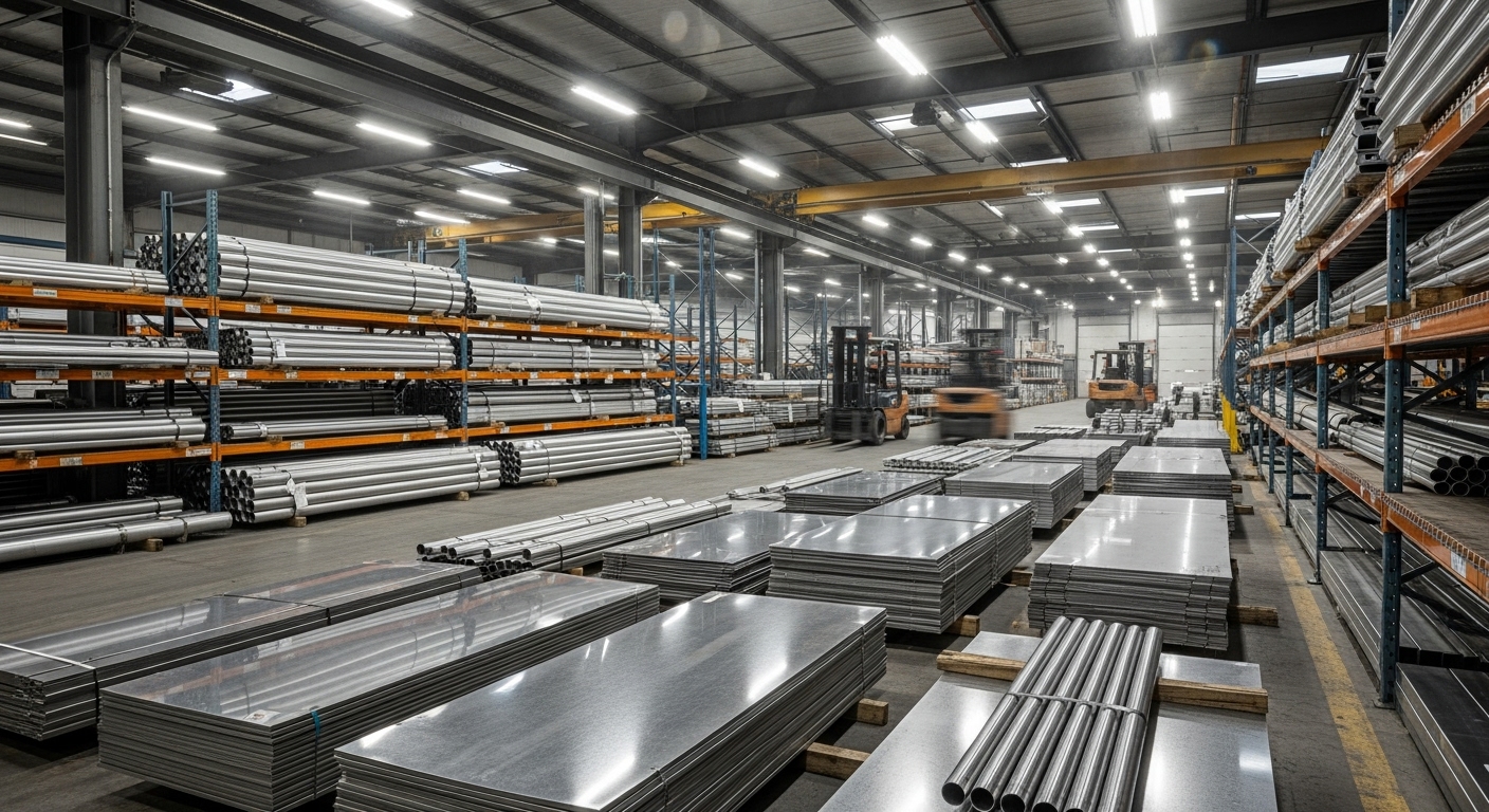 Farklı Paslanmaz Çelik Kaliteleri Stokta