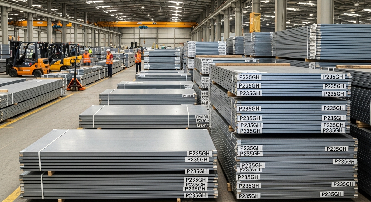 P235GH Sac Teknik Özellikler ve Ağırlık Cetveli