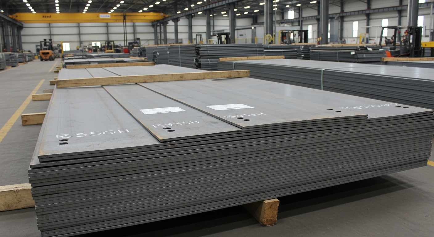 P355GH Sac Teknik Özellikler ve Ağırlık Cetveli